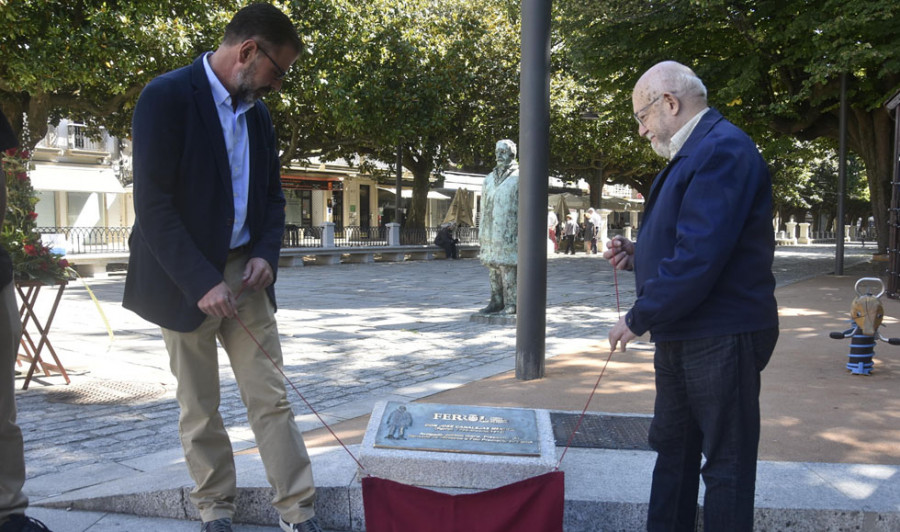 Acto de descubrimiento de la placa en honor a José Canalejas