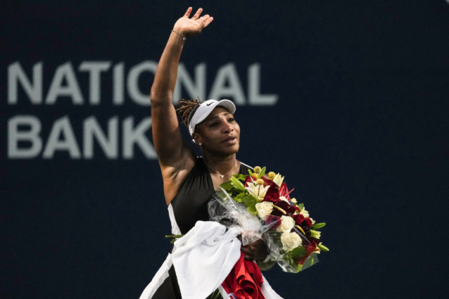 Serena Williams se despide con lágrimas tras ser eliminada en Toronto