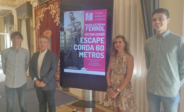Ferrol se rendirá a la magia con dos de las paradas del festival “Galicia Ilusiona”