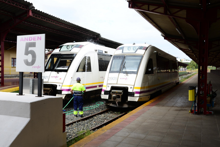 Los trayectos en tren con A Coruña y la línea de FEVE se beneficiarán de la próxima gratuidad