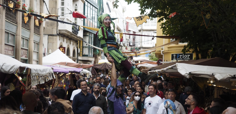 Celebración de la Feria Medieval de Ferrol, este verano, ya sin restricciones ocasionadas por la pandemia de coronavirus  aec jorge meis