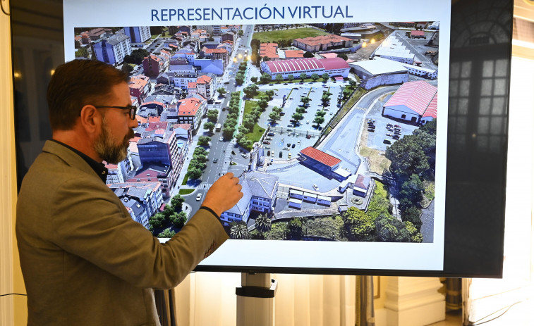 Proyectan un aparcamiento en Esteiro y el derribo de parte de la muralla del astillero