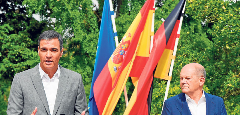 Sánchez y Scholz presidirán en A Coruña la cumbre hispano-alemana de octubre