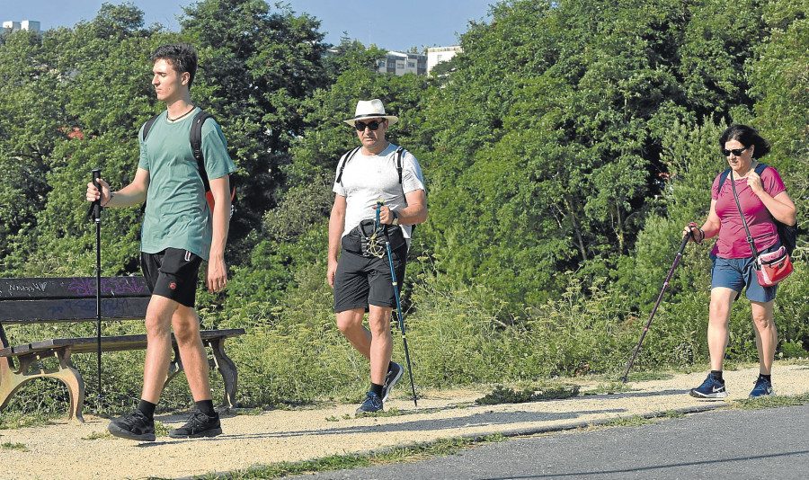 El Camiño Inglés, el cuarto con mayor demanda del servicio de traslado de mochilas