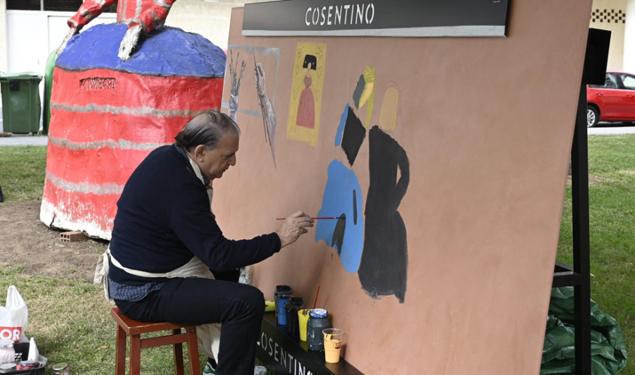 La lluvia deslució el fin de fiesta de las Meninas