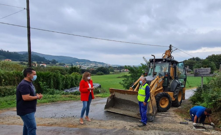 La ampliación del saneamiento en O Val y San Mateo costará cerca de 250.0000 euros