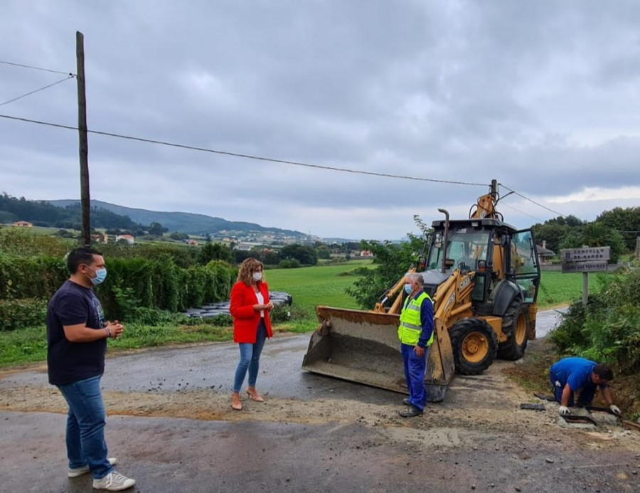 La ampliación del saneamiento en O Val y San Mateo costará cerca de 250.0000 euros