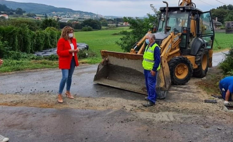 La ampliación del saneamiento en O Val y San Mateo costará cerca de 250.0000 euros