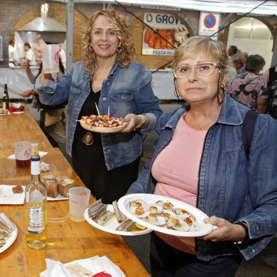 La Festa do Marisco marida el trabajo del mar y la gastronomía