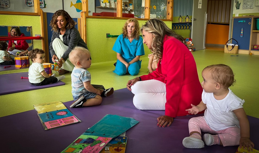 La Xunta destaca la gratuidad de las más de 2.000 plazas en las escuelas infantiles de la comarca