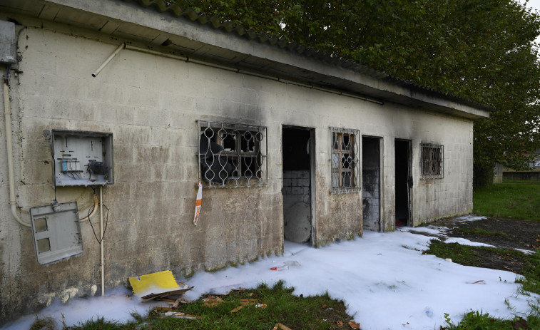 Nuevo conato de incendio en los antiguos vestuarios del campo de fútbol de San Pablo