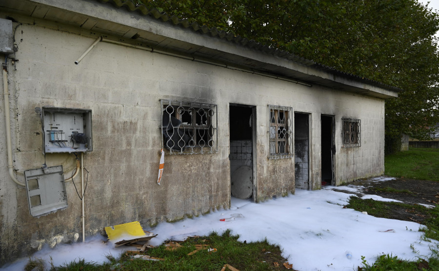 Nuevo conato de incendio en los antiguos vestuarios del campo de fútbol de San Pablo