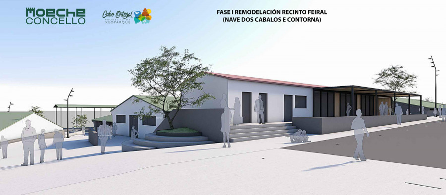 Moeche proyecta mejoras en el recinto ferial de San Ramón con los fondos Next Generation