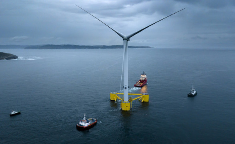 Galicia instalará una planta experimental de eólica marina a 10 kilómetros de A Coruña