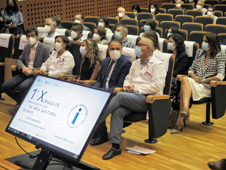 Comesaña resalta en el Marcide la capacidad innovadora del área sanitaria