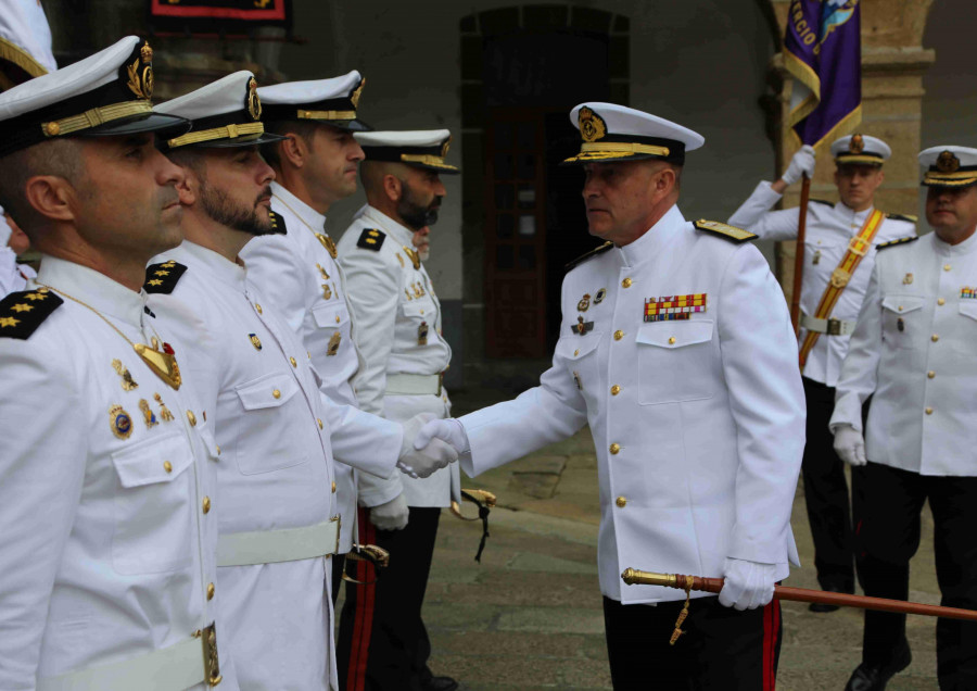 El nuevo comandante de la Fupro realiza su primera visita al Cuartel de Dolores