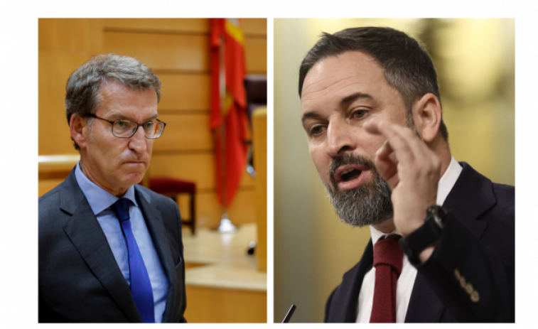 Feijóo y Abascal se reunieron por primera vez el pasado jueves