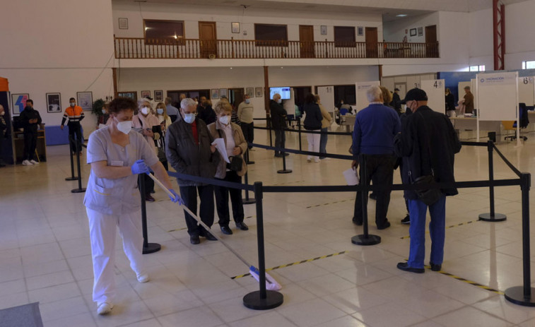 Los pacientes con covid ingresados en el área sanitaria bajan a dos