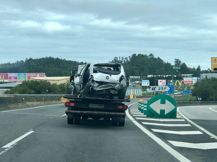 Un motorista fallece en Mugardos tras sufrir una caída