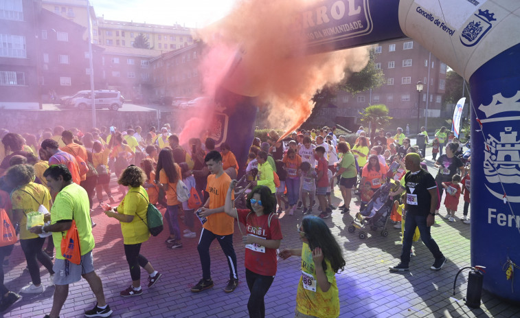 Caranza apostó por la inclusión dejando una huella de color con la celebración de su caminata solidaria