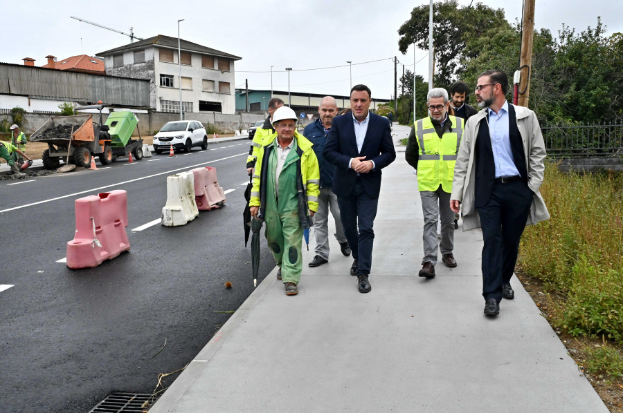 Concluyen los trabajos de seguridad viaria de la carretera de San Xoán