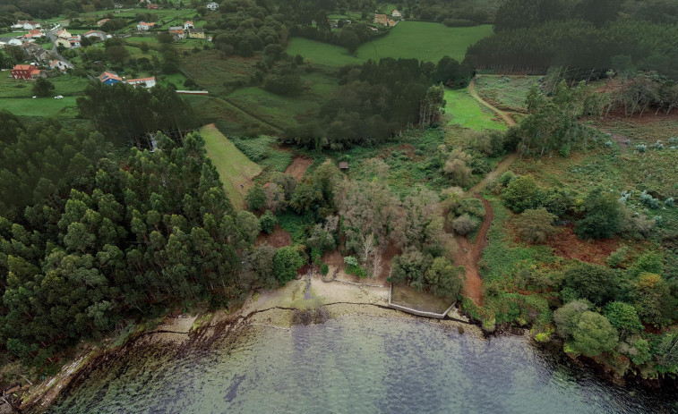 Mugardos y Xunta investigan el yacimiento arqueológico de Noville con un georradar