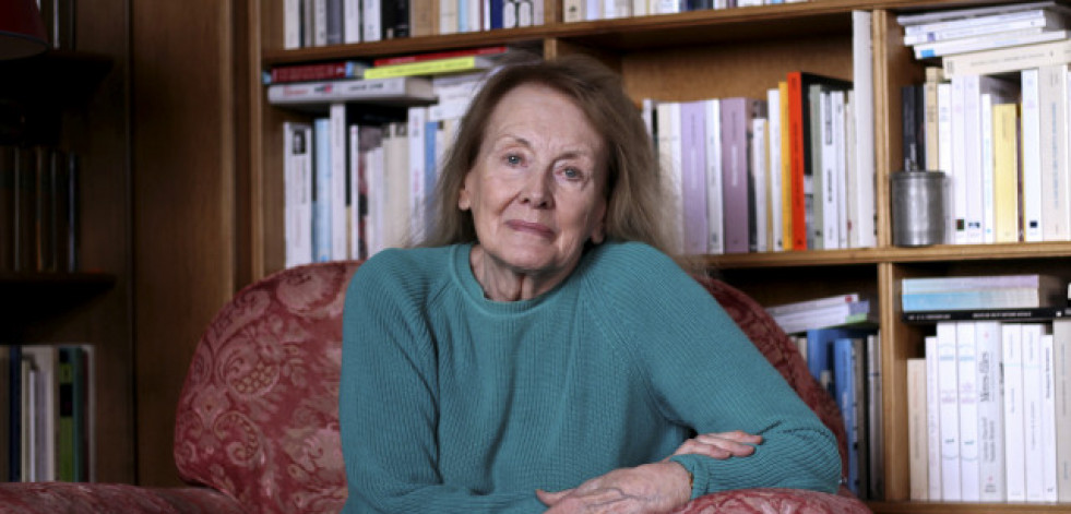 La francesa Annie Ernaux, Premio Nobel de Literatura 2022