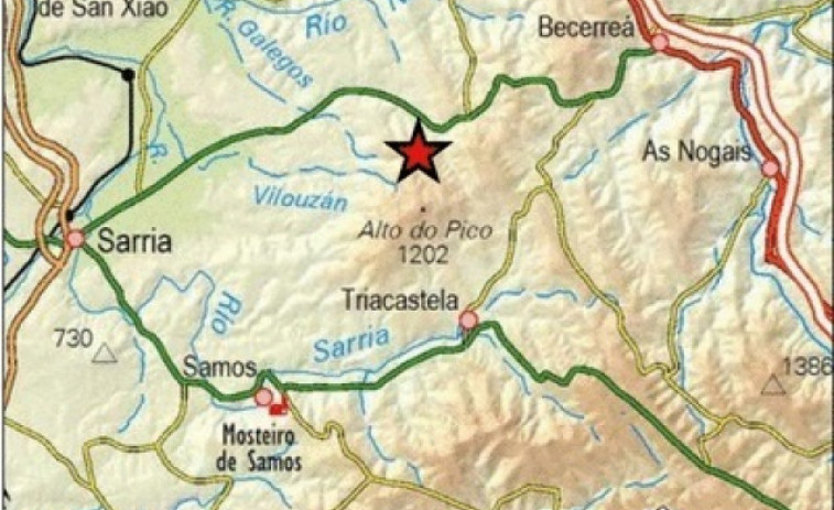 Tres pequeños terremotos sacuden la provincia de Lugo