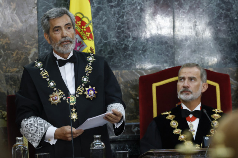Carlos Lesmes formalizará mañana su renuncia como presidente del CGPJ y el Supremo