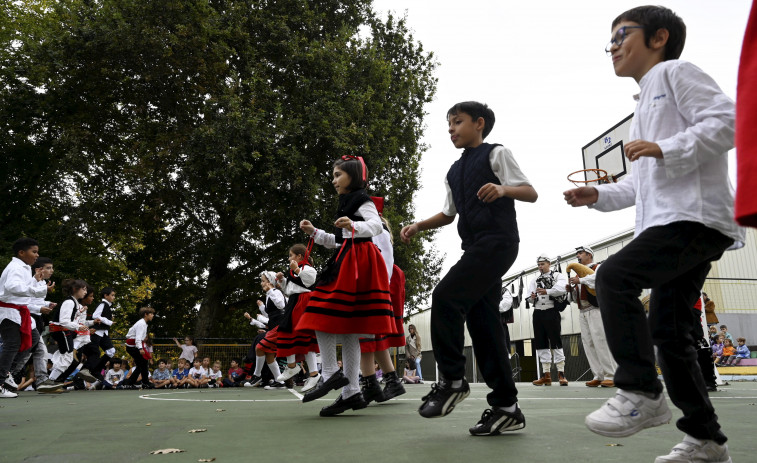 El CEIP Cruceiro de Canido ejerció de anfitrión de sus socios europeos