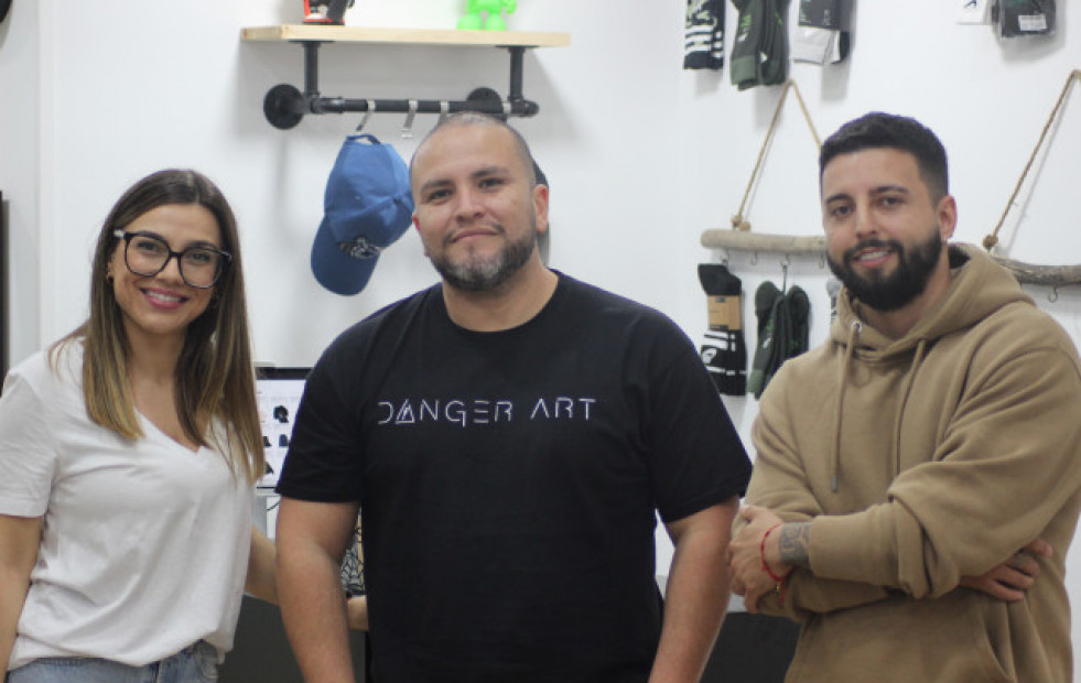 DANGER ART: así es la primera tienda de zapatillas exclusivas de A Coruña
