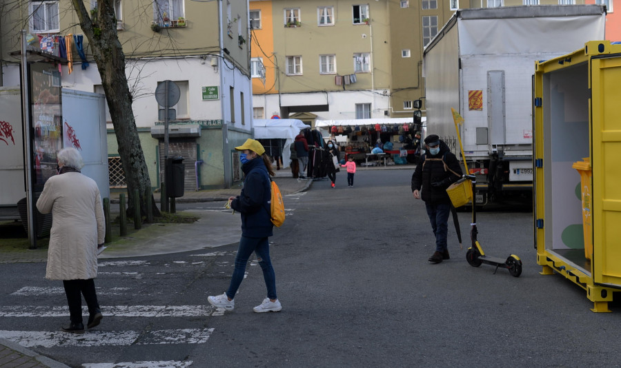 Ferrol ejecuta una rehabilitación "piloto" en el barrio de Recimil