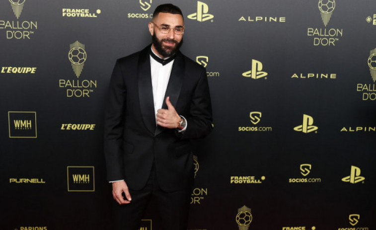 Benzema se consagra como mejor jugador del mundo con el Balón de Oro