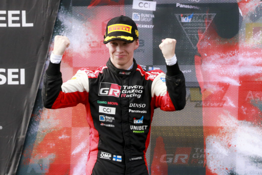 Kalle Rovanpera se estrena como campeón en el Rally Catalunya