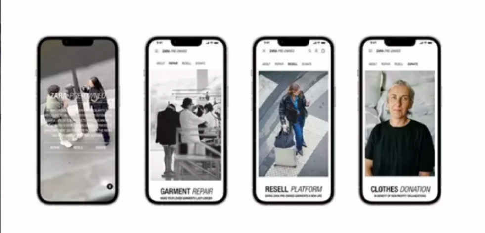 Inditex aterriza en el negocio de la moda de segunda mano con Zara y ofrece arreglos, venta y donación
