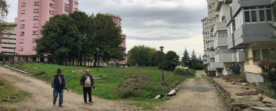 Las obras del parque Fontelonga se retomarán con una nueva empresa