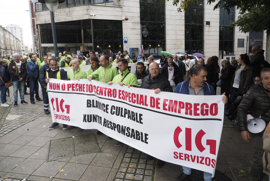 Ferrol vive una jornada de protestas con dos movilizaciones sucesivas convocadas por el sindicato CIG