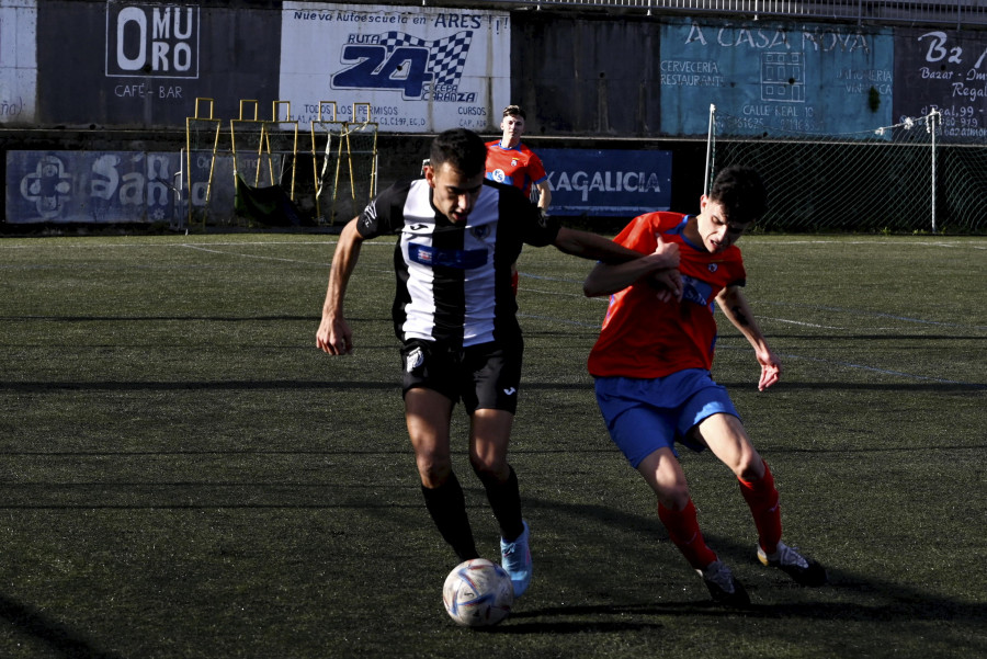 Tercer triunfo consecutivo del Cedeira, que se asienta arriba