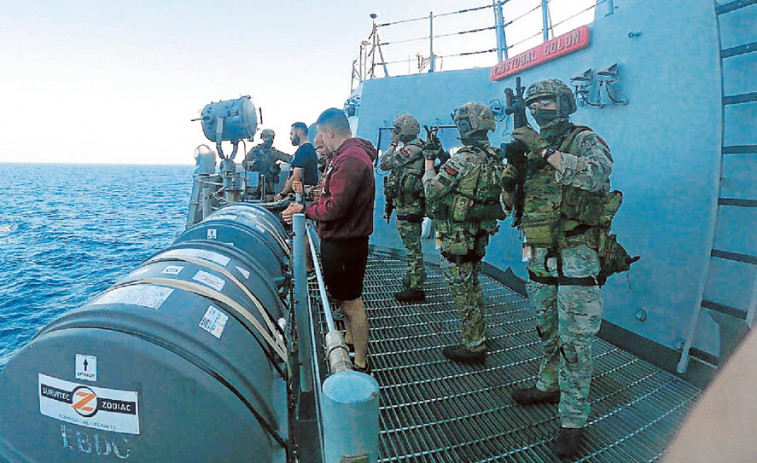 La fragata “Cristóbal Colón” concluye el ejercicio Neptune Strike en el Mediterráneo