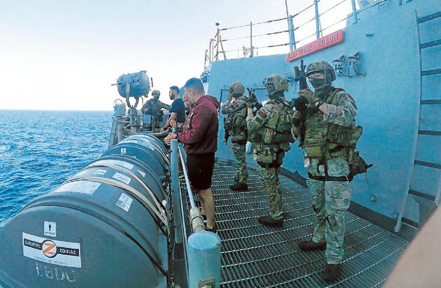 La fragata “Cristóbal Colón” concluye el ejercicio Neptune Strike en el Mediterráneo