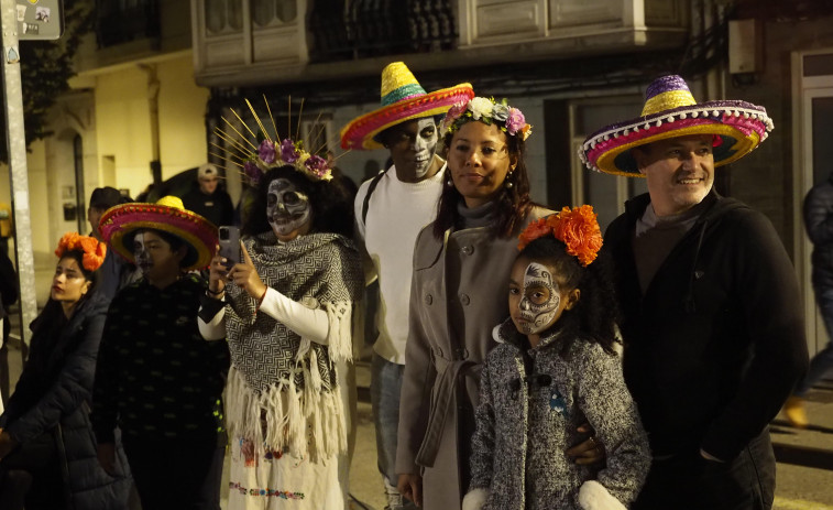 Las distintas formas de celebrar Samaín y el Día de Muertos se unieron en Canido
