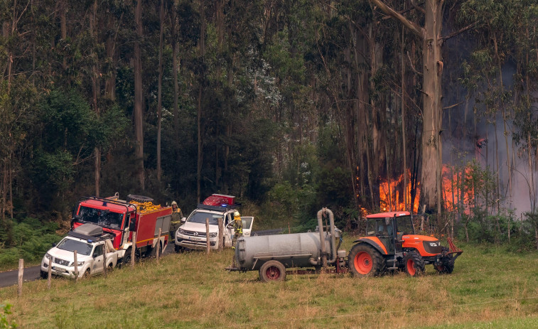 Un detenido y otros tres investigados por cinco incendios provocados en la comarca en julio