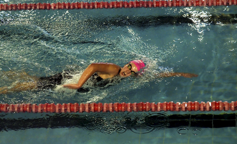 El Natación Ferrol, cuarto en la jornada ourensana