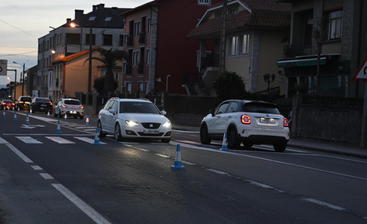 Detenidos tres jóvenes tras una huida a toda velocidad por la AP-9 desde Ferrol a Cabanas