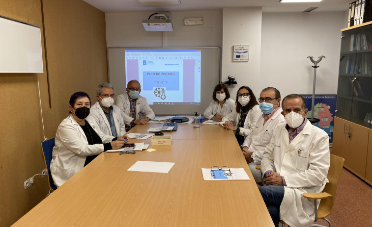 O plan de inverno da área sanitaria prevé dificultades ao nivel de antes do covid