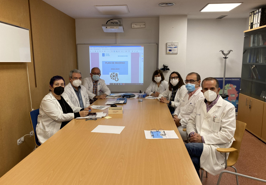 O plan de inverno da área sanitaria prevé dificultades ao nivel de antes do covid
