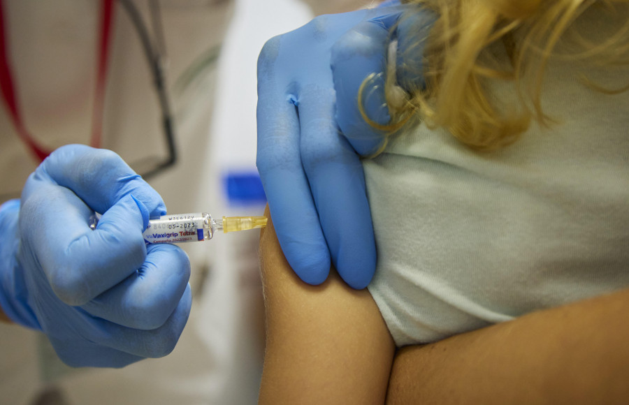 A vacinación da gripe en menores de cinco anos non chega ao 30%