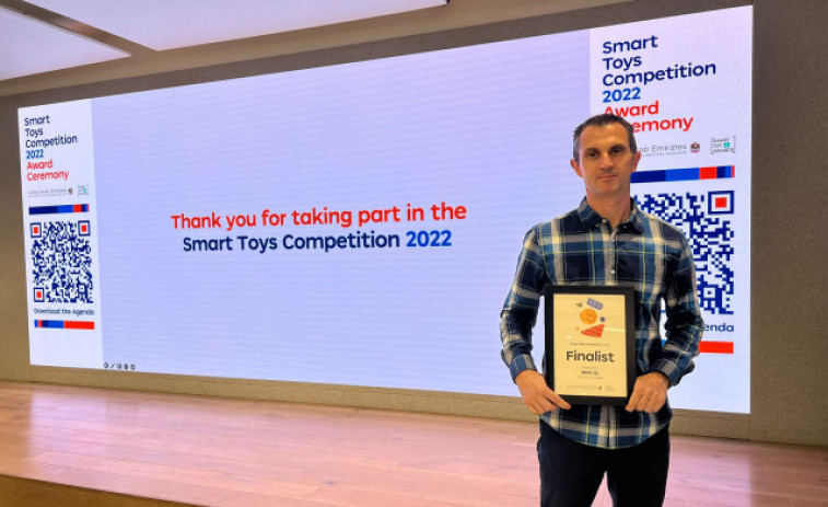 Robobo, el robot con sello ferrolano premiado en el Smart Toys de Dubai