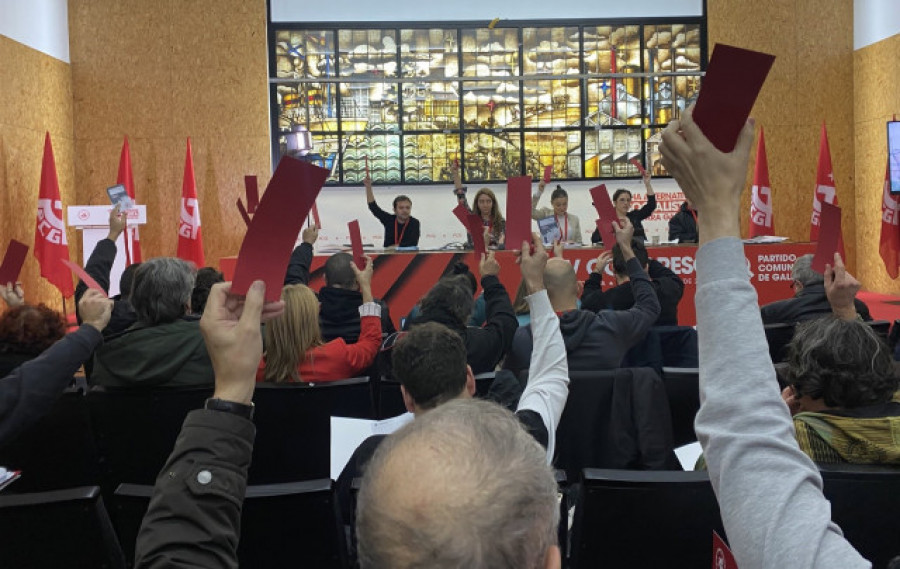 El Partido Comunista inicia una nueva etapa en Galicia ante el reto de ganar "presencia" con las municipales