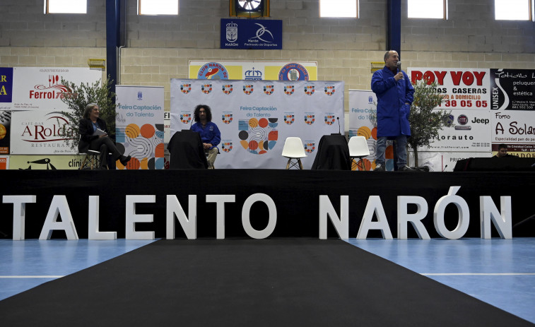 Narón clausuró ayer la Feira Captación de Talento que reunió a empresas y centros educativos